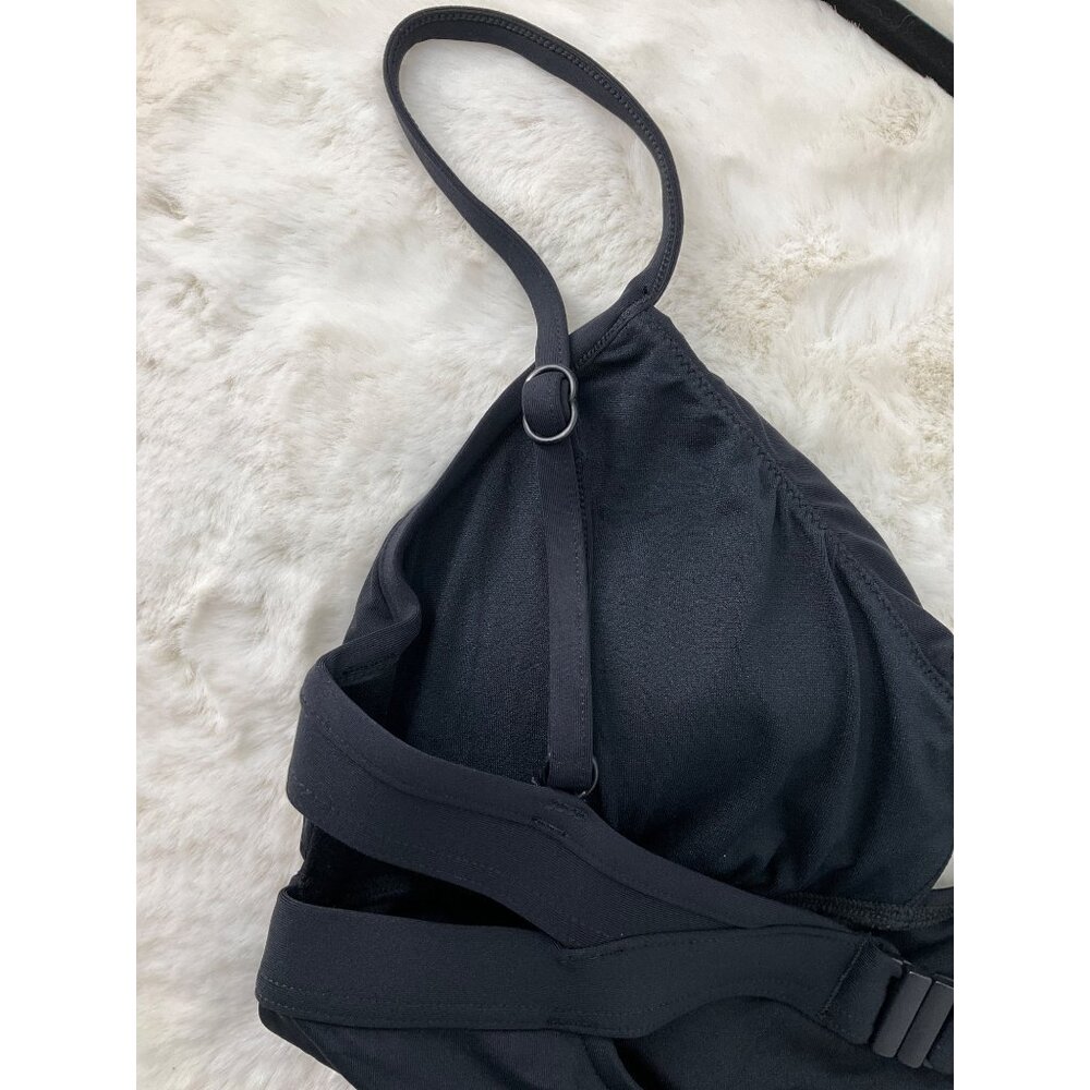 Seafolly Australia size 14 Black Open Back Women's One-piece - Picture 9 of 10